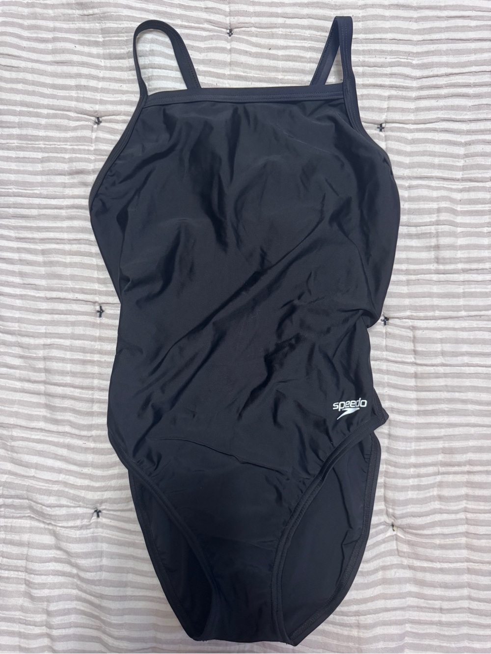 NWT Speedo Black One-Piece Swimwear size Small